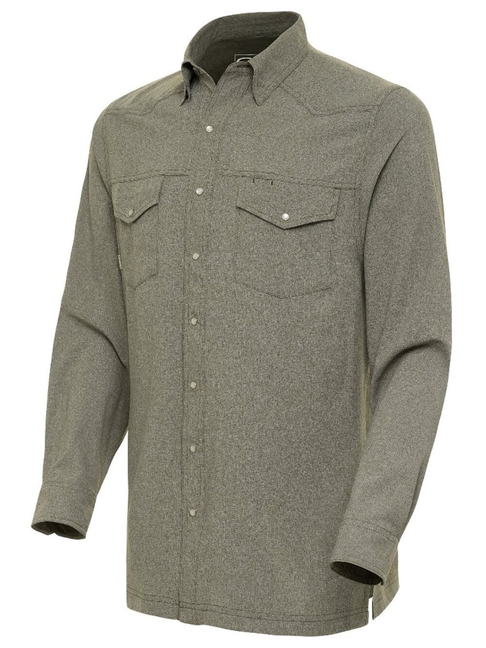 GameGuard Agave Pearl Snap Shirt | Long Sleeve